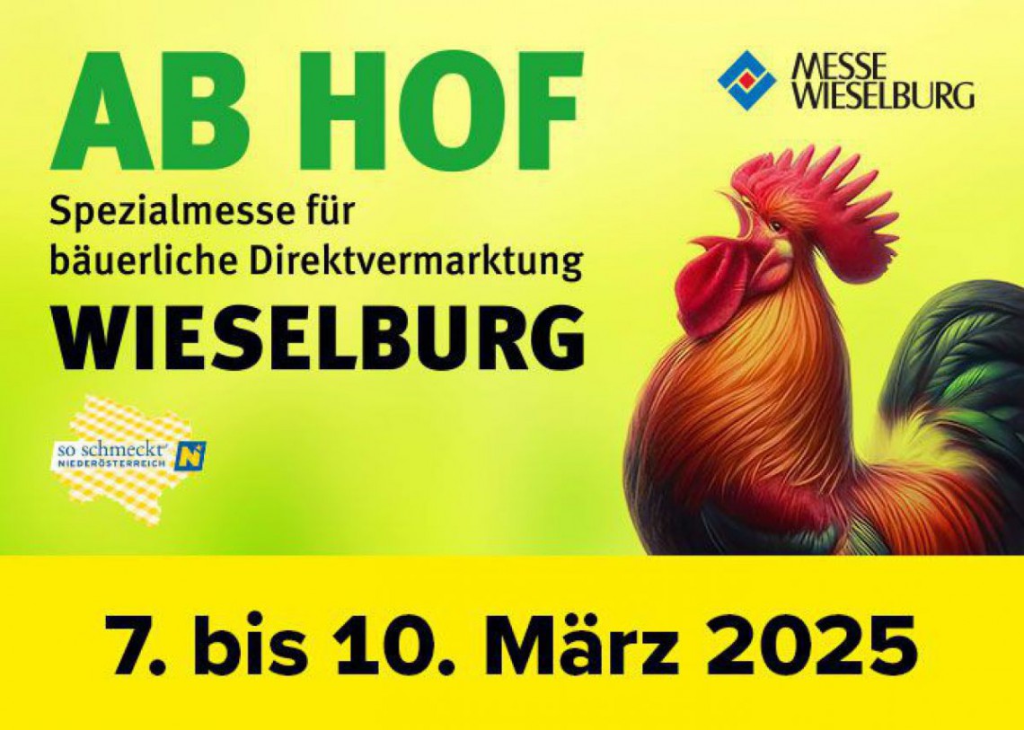 Sujet der AB HOF Messe Wieselburg